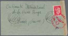 Br/GA Deutschland - Besonderheiten: 1944/1960 (ca.), Umfangreiche Sammlung "Postleitzahlen" Mit Einigen Hu - Autres & Non Classés