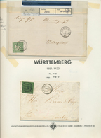 O/*/Br Altdeutschland Und Deutsches Reich: 1851-1932, Württemberg, Baden Und Dt. Reich Je Gemischt Angelegt - Collections