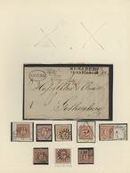 O/Brfst/Br Bayern - Marken Und Briefe: 1849/1911, Sehr Sauberer Und Umfangreiche Sammlung Ab Nr. 4 I (8 Stück!) - Other & Unclassified