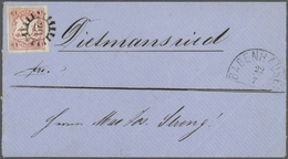 Br/GA Bayern - Marken Und Briefe: 1850/1900, Gehaltvolle Belegesammlung Von Ca. 210 Briefen/Karten, Etc. M - Other & Unclassified
