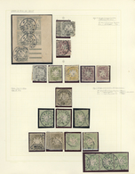 O/Brfst/*/**/Br/GA Bayern - Marken Und Briefe: 1875/1920, Umfangreiche, Meist Ungebrauchte/postfrische Und Gestempelte - Sonstige & Ohne Zuordnung