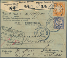 Br Bayern - Marken Und Briefe: 1880/1910, Wappen Pfennigzeit, 70 Belege Mit Immer Wieder Auch Interessa - Sonstige & Ohne Zuordnung