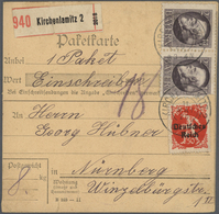Br Bayern - Marken Und Briefe: 1911/1920, Vielseitige Partie Von Ca. 100 Briefen Und Karten Mit Meist F - Other & Unclassified