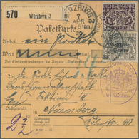 Br Bayern - Dienstmarken: 1916/20, Dienst Staatswappen, Album Mit 80 Belegen Ohne Und Mit Aufdruck, Dab - Other & Unclassified