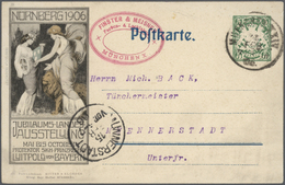 GA Bayern - Ganzsachen: 1870/1920, Vielseitige Partie Von über 100 Meist Gebrauchten Ganzsachen, Vorwie - Sonstige & Ohne Zuordnung