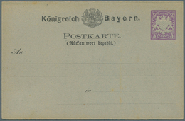 GA Bayern - Ganzsachen: 1876/1920. Sammlung Von 47 Ungebrauchten Postkarten. Dabei Viele Bessere Stücke - Other & Unclassified