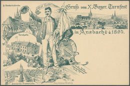 GA Bayern - Ganzsachen: 1896/1918, Posten Von 564 Privat-Ganzsachen Aus PU 1 / PU 36, PP 6 / PP 15 C 56 - Sonstige & Ohne Zuordnung