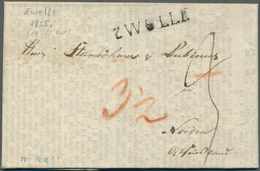Br Hannover - Stempel: 1780/1860 (ca):  Bestand Mit 226 Belegen, Orte M - Z, Dabei Bessere Orte, Farbig - Hannover