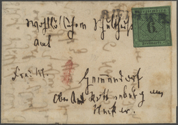 Br/GA Württemberg - Marken Und Briefe: 1851/75 (ca.), Tolle Briefe- Und Ganzsachensammlung Der Kreuzerzeit - Autres & Non Classés