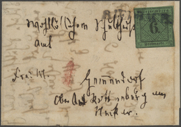 Br/GA Württemberg - Marken Und Briefe: 1851/75 (ca.), Tolle Briefe- Und Ganzsachensammlung Der Kreuzerzeit - Other & Unclassified