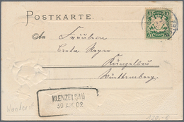 Br/Brfst/O Württemberg - Wanderstempel: 1882/1931, Umfangreiche Wanderstempel-Sammlung Von Ca. 165 Belegen Und - Andere & Zonder Classificatie
