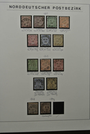 Norddeutscher Bund - Marken Und Briefe: 1868/1871: Fantastic Collection Of 25 Covers And Hundreds Of - Other & Unclassified