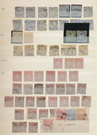 O/* Norddeutscher Bund - Marken Und Briefe: 1868/71, Grosses Album Aus Altem Bestand Dichtgesteckt Mit M - Autres & Non Classés