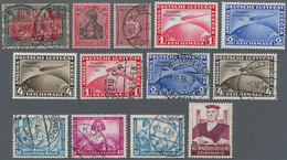 */**/O Deutsches Reich: 1872/1945, Umfangreiche Sammlung Einschließlich Dienstmarken In 3 Dicken Einsteckal - Verzamelingen
