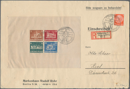 **/*/O/Br Deutsches Reich: 1872/1940 (ca.), Lagerbuch Mit überwiegend Postfrischen Ausgaben, Teils Unterschied - Verzamelingen