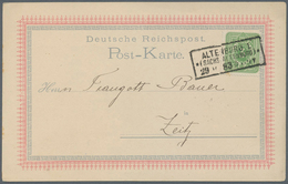 Br/GA Deutsches Reich: 1875/1945, Reichhaltiger Posten Mit Ca. 300 Belegen, Dabei Material Ab Der Pfennig- - Verzamelingen