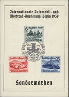 GA/Br Deutsches Reich: 1930/1942 (ca.), Bestand Von Ca. 55 Gebrauchten Und Ungebrauchten Ganzsachen (Postk - Sammlungen