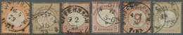 O/*/(*) Deutsches Reich - Brustschild: 1872/1900, Gestempeltes Und Ungebrauchtes Steckkartenlot, Mit Ca. 130 - Nuovi