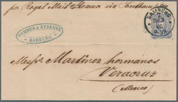 Br/GA Deutsches Reich - Pfennige: 1875/1890 (ca.), Gehaltvoller Posten Mit Rund 150 Belegen Der Ausgaben " - Lettres & Documents