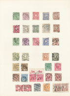 O/Brfst Deutsches Reich - Krone / Adler: 1875/1900, Saubere Gestempelte Spezial-Sammlungspartie Pfennige, Pf - Unused Stamps