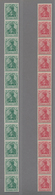 ** Deutsches Reich - Germania: 1905-1919, Höchst Attraktive Postfrische Sammlung Elferstreifen Germania - Ungebraucht