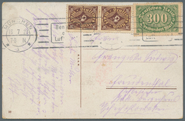 Br Deutsches Reich - Inflation: 1920/1923, Auslandspost Tschechoslowakei, Vielseitiger Bestand Von über - Lettres & Documents