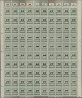 ** Deutsches Reich - Inflation: 1920/23, Bogen-Spezialsammlung Mit Ca. 175 Postfrischen Bögen In 4 Boge - Brieven En Documenten