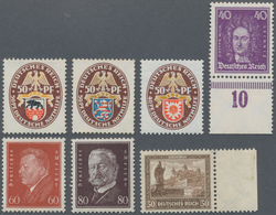 **/* Deutsches Reich - Weimar: 1923/1933, Meist Postfrische Sammlung Weimar Mit Vielen Geprüften Stücken - Ongebruikt