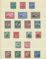 **/* Deutsches Reich - 3. Reich: 1933/1945, Die Briefmarken Des Deutschen Reiches In Einem Vordruckalbum - Neufs