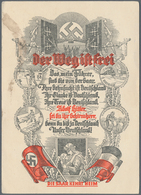 Br Deutsches Reich - 3. Reich: 1935/1942, Posten Mit Ca. 55 Postkarten Meist Fotokarten Mit NS-Motiven - Ongebruikt