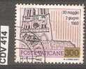 VATICANO 1981, Viaggi Giavanni Paolo II, L. 300 Usato - Used Stamps