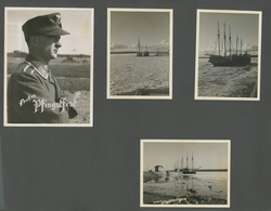 Deutsches Reich - 3. Reich:  1939/45: 2. Weltkrieg Aus Altem  Fotoalbum, 4 Seiten Mit Insgesamt 36 - Nuovi