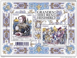 France BF N° F 5067 ** Les Grandes Heures De L'Histoire De France, Camp Du Drap D'Or, Catherine De Médicis - Nuevos