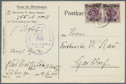 GA/Br Deutsches Reich - Ganzsachen: 1902/1932, Meist Bis 1923, Vielseitige Partie Von Ca. 200 Gebrauchten - Autres & Non Classés