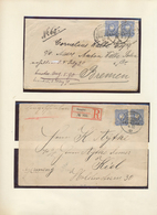 */(*)/O/Brfst/Br/GA Deutsche Post In China: 1889/1919, Interessante, Meist Ungebrauchte Und Gestempelte Sammlung Mit Fas - Deutsche Post In China