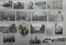 Deutsche Besetzung I. WK: Besonderheiten:  1914/1918: Fotoalbum 1. Weltkrieg Des Württembergischen L - Occupazione 1914 – 18