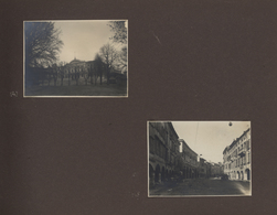 Deutsche Besetzung I. WK: Besonderheiten: 1914/1914: 7 Fotoalben 1. Weltkrieg 919 Photos Dab. Genera - Bezetting 1914-18