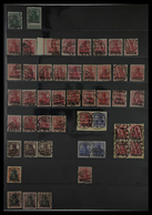 Danzig: 1920/23:Beautiful Lot Used Stamps Of Danzig 1920-1923 In Stockbook. Almost All The Stamps Ar - Andere & Zonder Classificatie