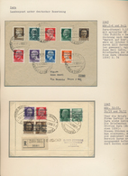 */**/Br/GA Deutsche Besetzung II. WK: 1840/1945, Substantial Collection Mint And Mint Never Hinged Of German Oc - Bezetting 1938-45