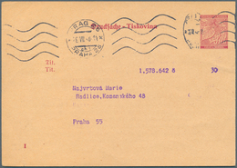 GA Deutsche Besetzung II. WK: 1938/1945. GANZSACHEN. Spannende Sammlung Von 58 Postkarten Aus Versch. G - Occupazione 1938 – 45