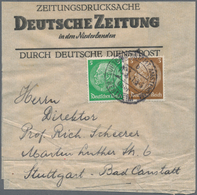 Br/GA/Brfst Deutsche Besetzung II. WK: 1938/1944, Interessantes Lot Von 51 Briefen Und Ganzsachen, Dabei Noch 3 - Besetzungen 1938-45