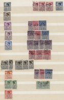 O/Brfst Deutsche Besetzung II. WK: 1941/1944, Mazedonien, Montenegro, Ital.Bes. Laibach, Gestempelter, Lager - Besetzungen 1938-45