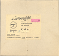 Br/GA Dt. Besetzung II WK - Generalgouvernement: 1939/1944, Ausstellungssammlung "Die OSTBAHN Im Generalgo - Besetzungen 1938-45