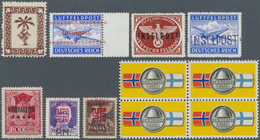 **/*/(*)/O/Brfst Feldpostmarken: 1940/1944, Interessante Sammlung Mit Feldpost-Marken, Vignetten Und Besonderheiten, - Altri & Non Classificati