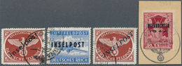 O/Brfst Feldpostmarken: 1942/1945, Kleine Gestempelte Sammlung Mit U.a. Mi.-Nr. 6 (Gefälligkeitsstempel, Sig - Autres & Non Classés