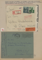 Br/GA Feldpost 2. Weltkrieg: 1939/1945, Sehr Interessanter Sammlungsbestand Mit Ca.300 Belegen Im Dicken O - Autres & Non Classés