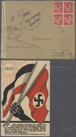 Br/GA Zensurpost: 1940/1945, Gehaltvolle Sammlung Mit Ca.130 Belegen, Nach Den Orten Der Verschiedenen Zen - Other & Unclassified