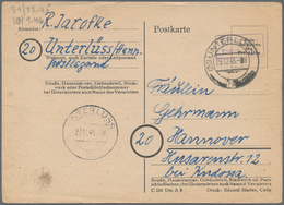 Br/GA Deutschland Nach 1945: 1945/1960 (ca.), Interessanter Posten Mit Viel Bedarfspost, Schwerpunkt Bis 1 - Collections