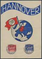 Br/Brfst/GA Deutschland Nach 1945: 1947-1964: "MESSE HANNOVER", Ca. 90 Nahezu Ausschließlich Verschiedene Belege - Sammlungen