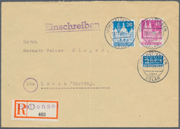 Br Alliierte Besetzung - Gemeinschaftsausgaben: 1946/1951, All.Besetzung/Bizone, Partie Von Ca. 170 Bri - Other & Unclassified
